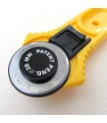Cutter circular 28 mm para Patchwork - Cuero - Telas - Papel