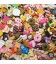 Lote de 100 cabujones de temática food - Kawaii - Scrapbooking - 10-36mm