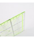 Regla Transparente para Quilting - Acolchado - Patchwork - 15x15cm
