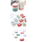 Lote de 9 Washi Tape - Cintas adhesivas - Celo japonés - Scrapbooking